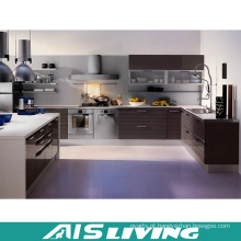 Mobiliário de armários de cozinha de porta de melamina (AIS-K182)